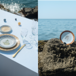 Where time is set by porcelain