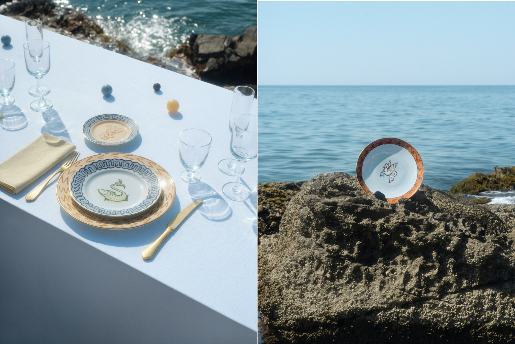 Where time is set by porcelain