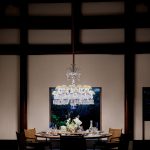Suspended crystals that tell stories