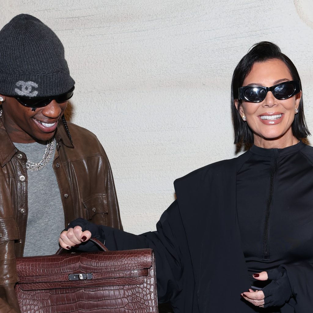 Travis Scott Reunites with Ex Kylie Jenner’s Family for Skims Event In NYC: Photos