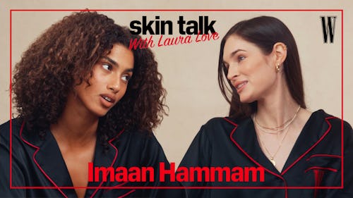 Imaan Hammam Reveals Her Secrets for Battling Dry Skin on ‘Skin Talk With Laura Love’