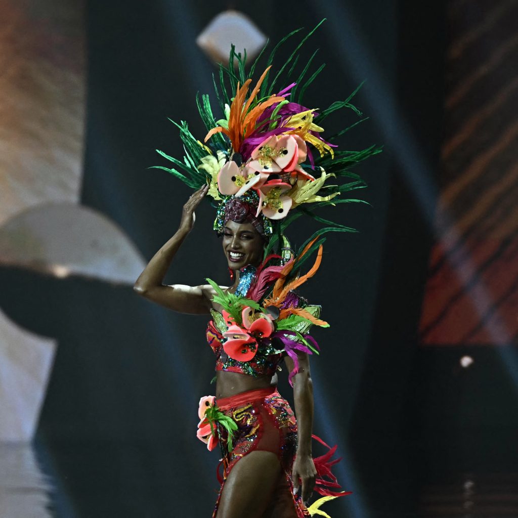 Miss Jamaica Hospitalized After Falling Off Miss Universe Stage During Competition