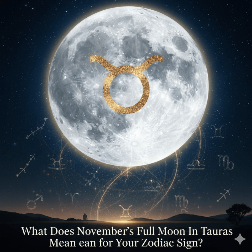 What Does November’s Full Moon In Taurus Mean for Your Zodiac Sign?
