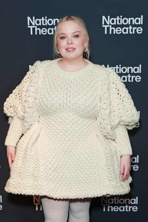 Nicola Coughlan's Sculptural Sweater Dress Has a Poignant Backstory