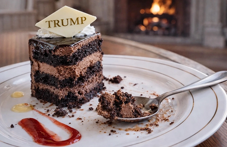 Mar-a-Lago Chocolate Gâteau