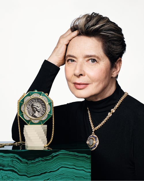 Bulgari Taps Isabella Rossellini for Debut of Its Icons Minaudière Collection