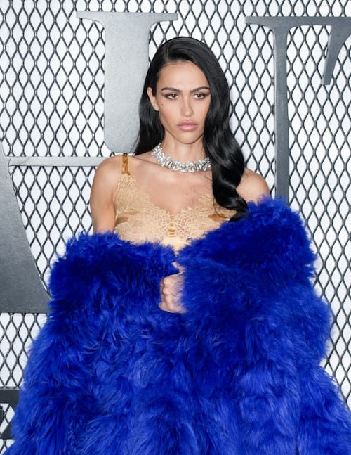Amelia Gray Wears a Little Negligee Under a Big, Big Coat