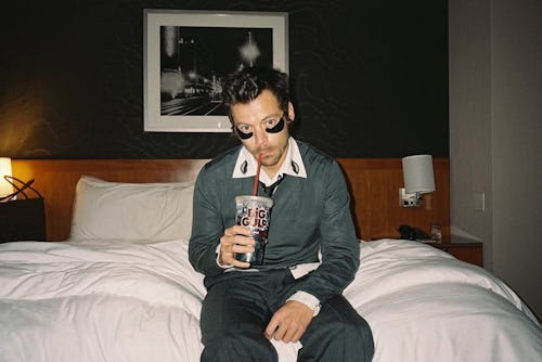 Harry Styles's "Aperture" Lips Shirt Is a Prada Deep Cut