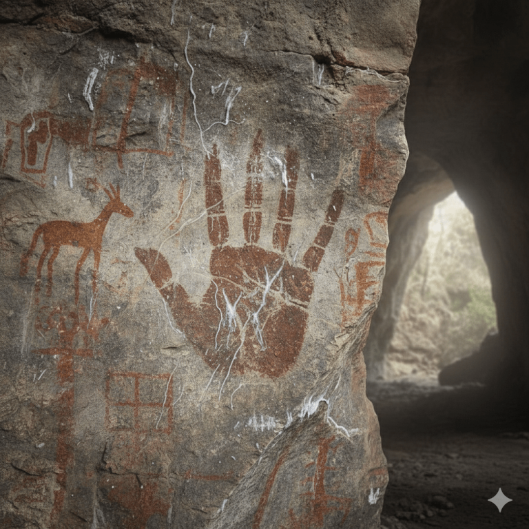 Hand Shape Found in Indonesian Cave May Be the Oldest Rock Art Ever Discovered