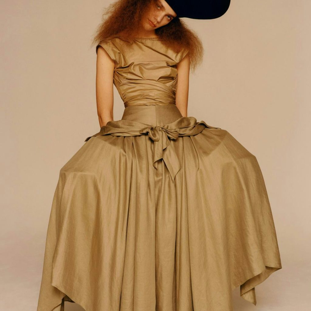 Betsy Gaghan Channels a Modern Marie Antoinette in Spring's Voluminous Silhouettes