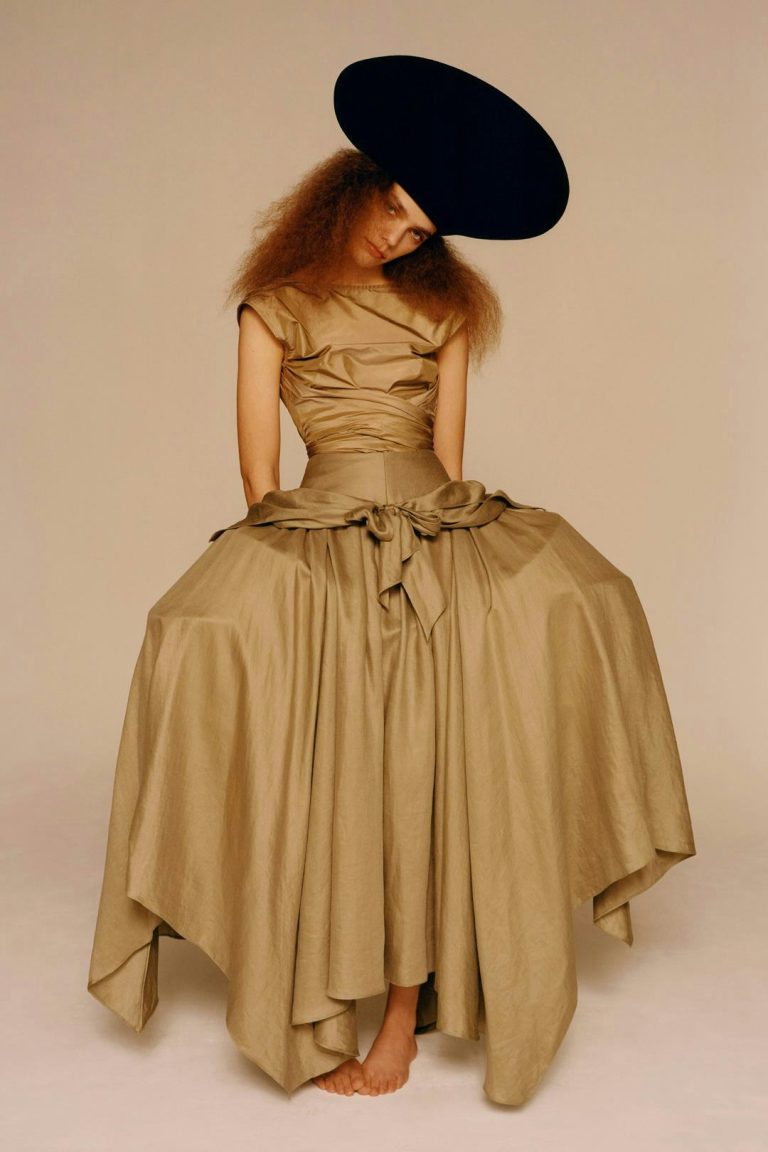 Betsy Gaghan Channels a Modern Marie Antoinette in Spring's Voluminous Silhouettes