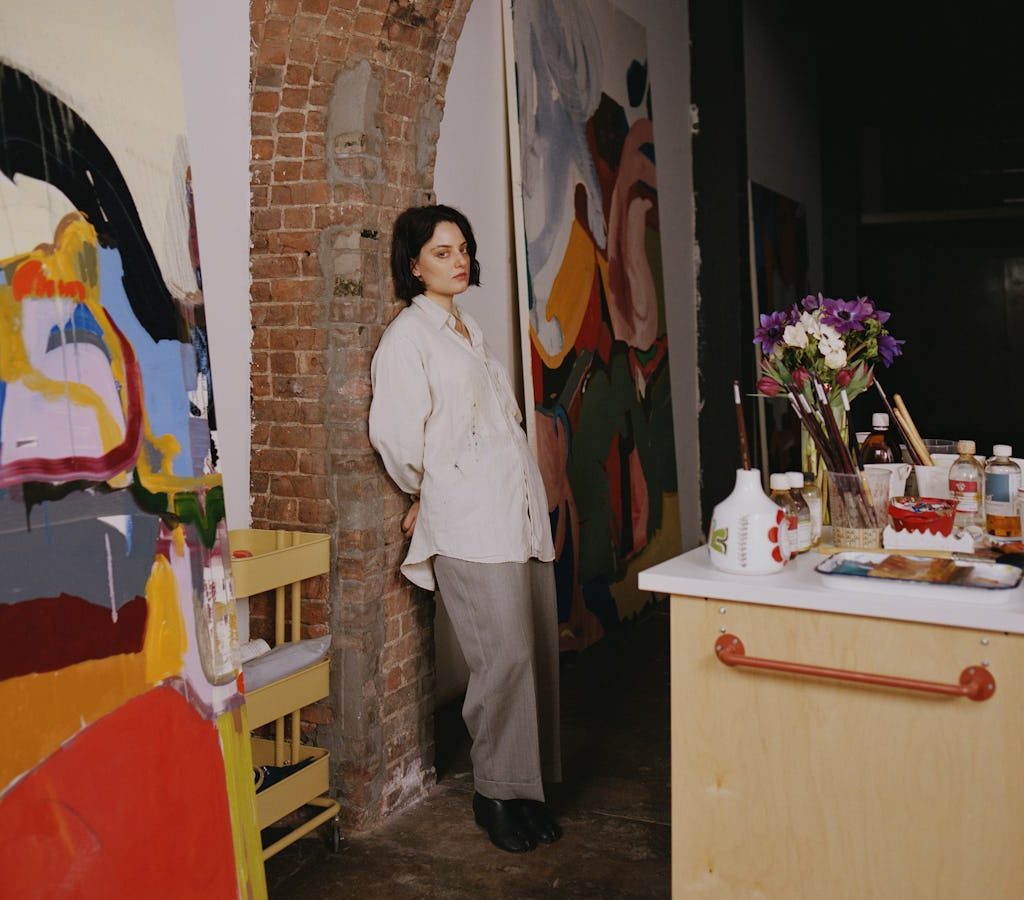 In the Studio With Tamo Jugeli, the Artist Whose Paintings Are “Pure Action”