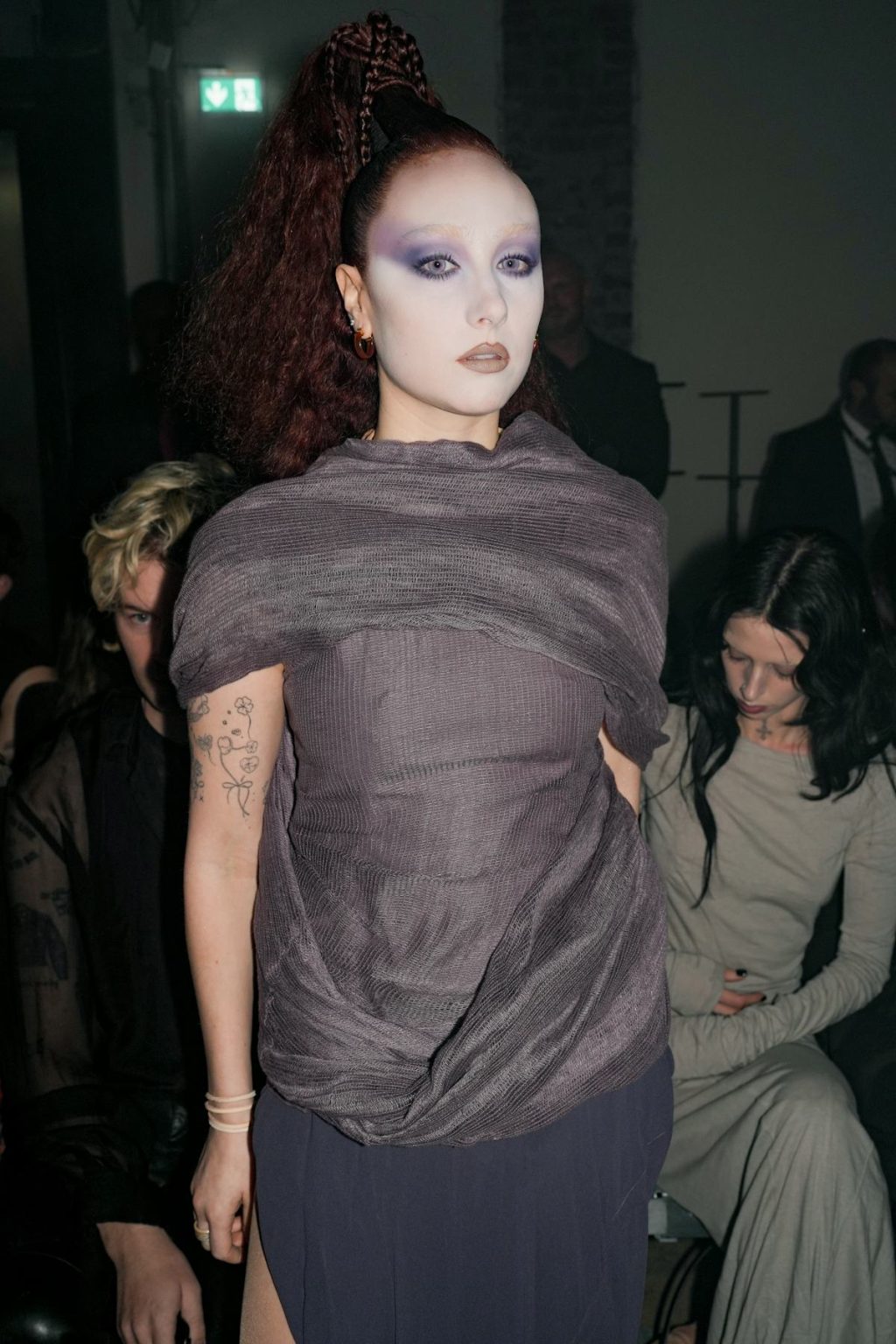 Chappell Roan Takes the Paris Front Row in a Gothic Cut-Out Dress