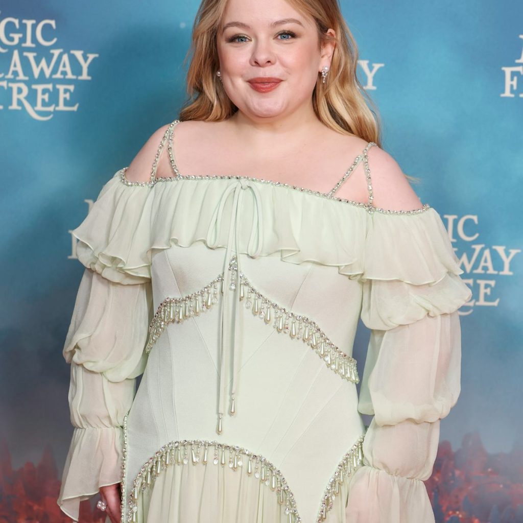 Nicola Coughlan's Sheer Fairytale Gown Is Fit for Lady Whistledown