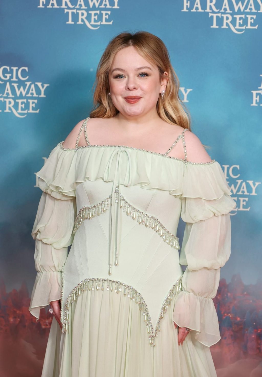 Nicola Coughlan's Sheer Fairytale Gown Is Fit for Lady Whistledown