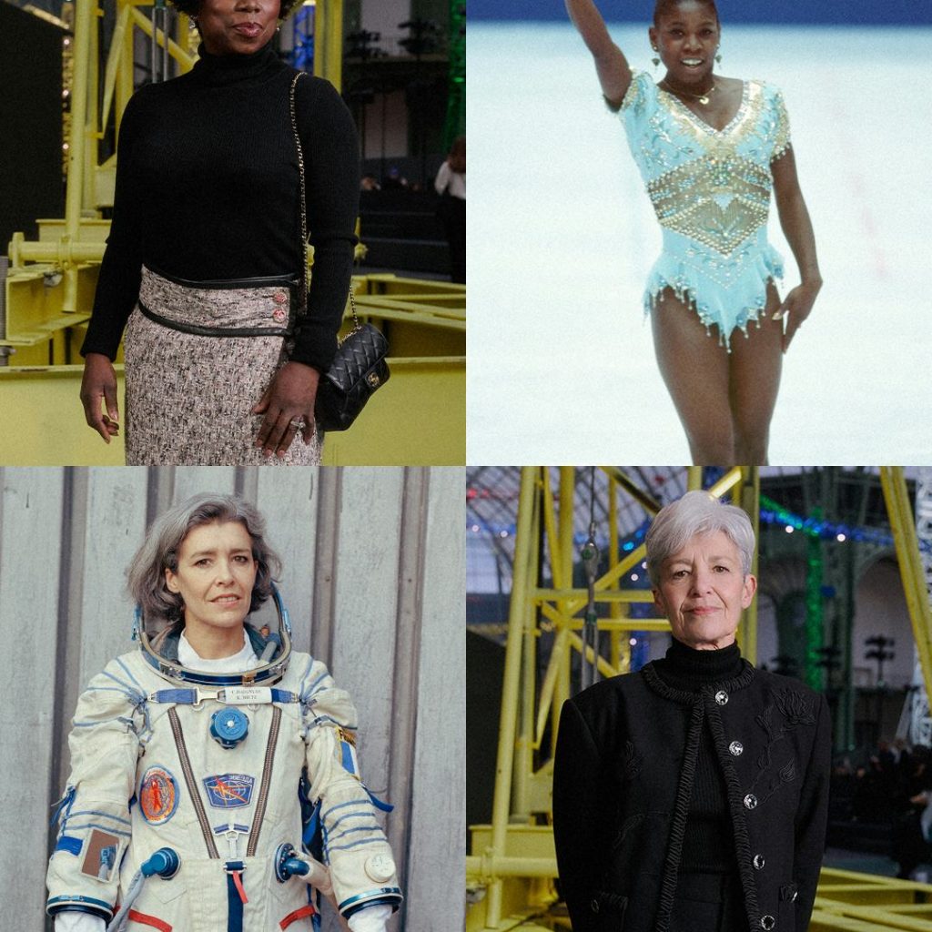 Claudie Haigneré and Surya Bonaly on Their First Chanel Show Experience