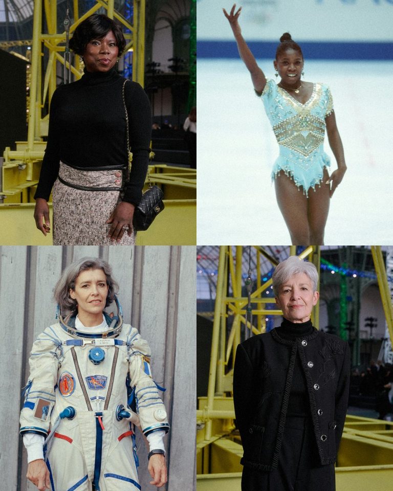 Claudie Haigneré and Surya Bonaly on Their First Chanel Show Experience