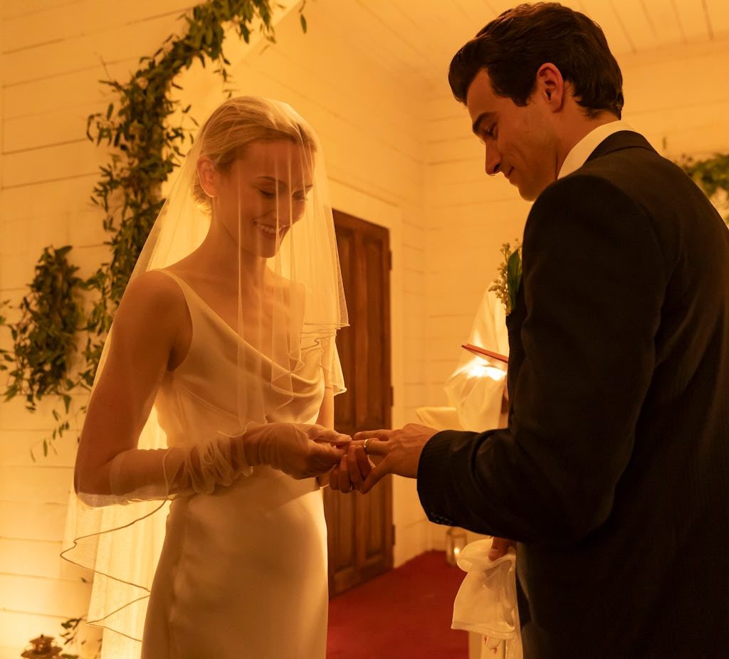 How 'Love Story' Recreated Carolyn Bessette-Kennedy's Narciso Rodriguez Wedding Dress