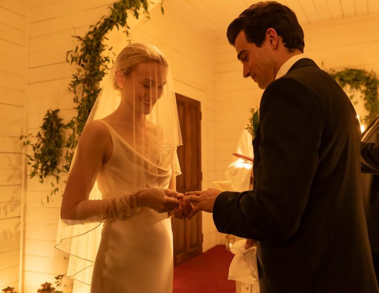 How 'Love Story' Recreated Carolyn Bessette-Kennedy's Narciso Rodriguez Wedding Dress