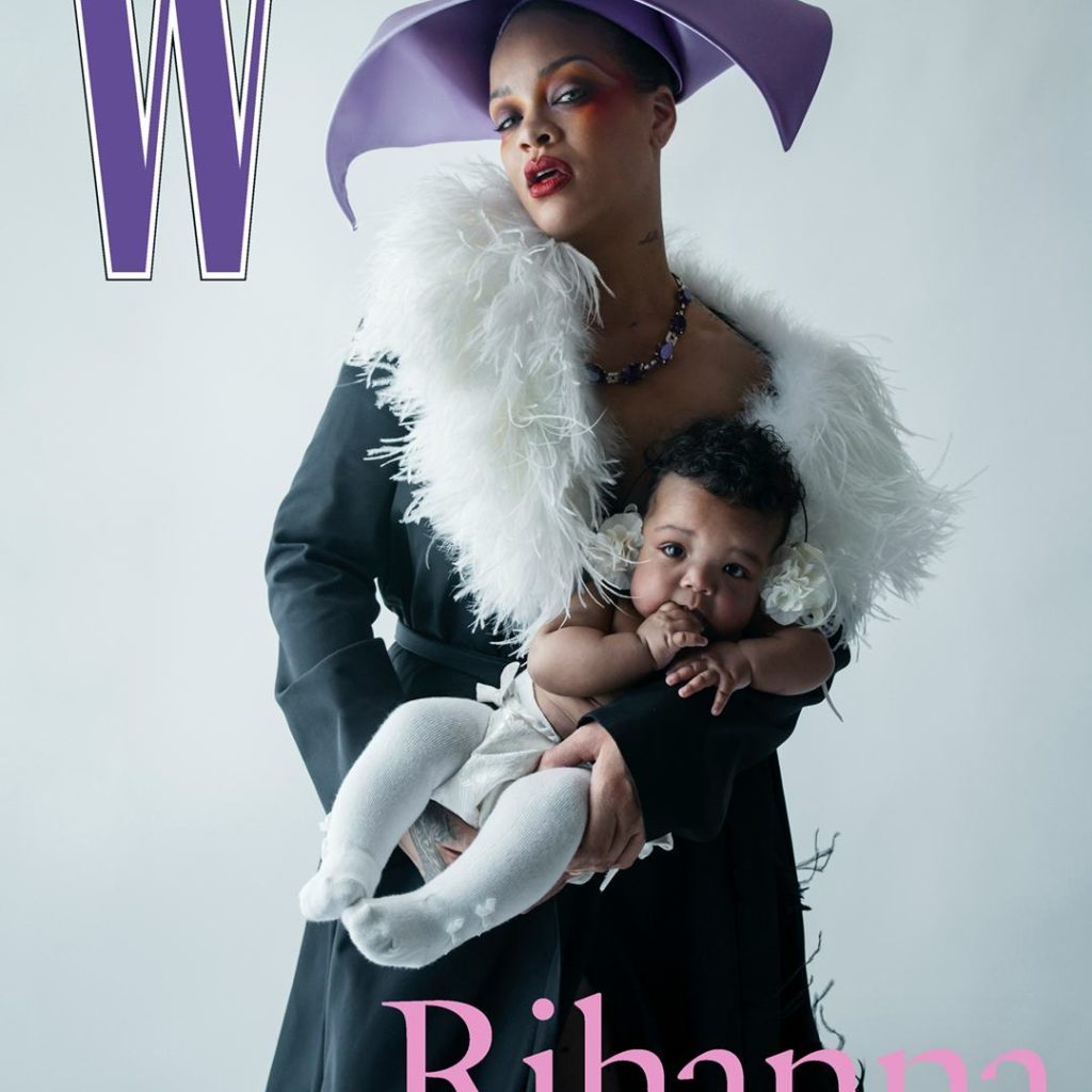 Rihanna—and Baby Rocki!—Are W's Pop Issue Cover Girls