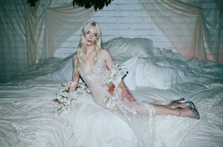 Anya Taylor-Joy Rang In Her 30th Birthday In Sheer Princess Gown