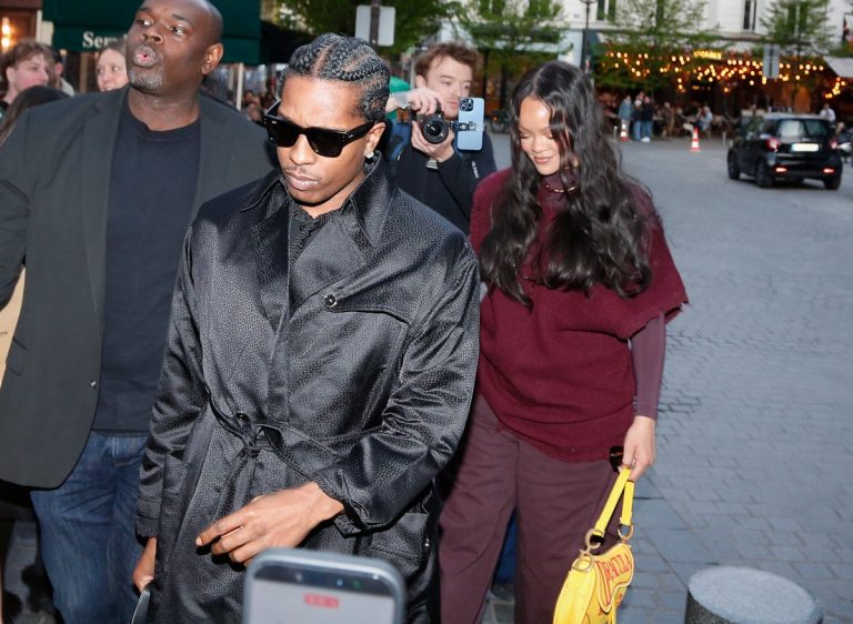 Rihanna Steps Out In Paris with an It Bag With Quite the Backstory