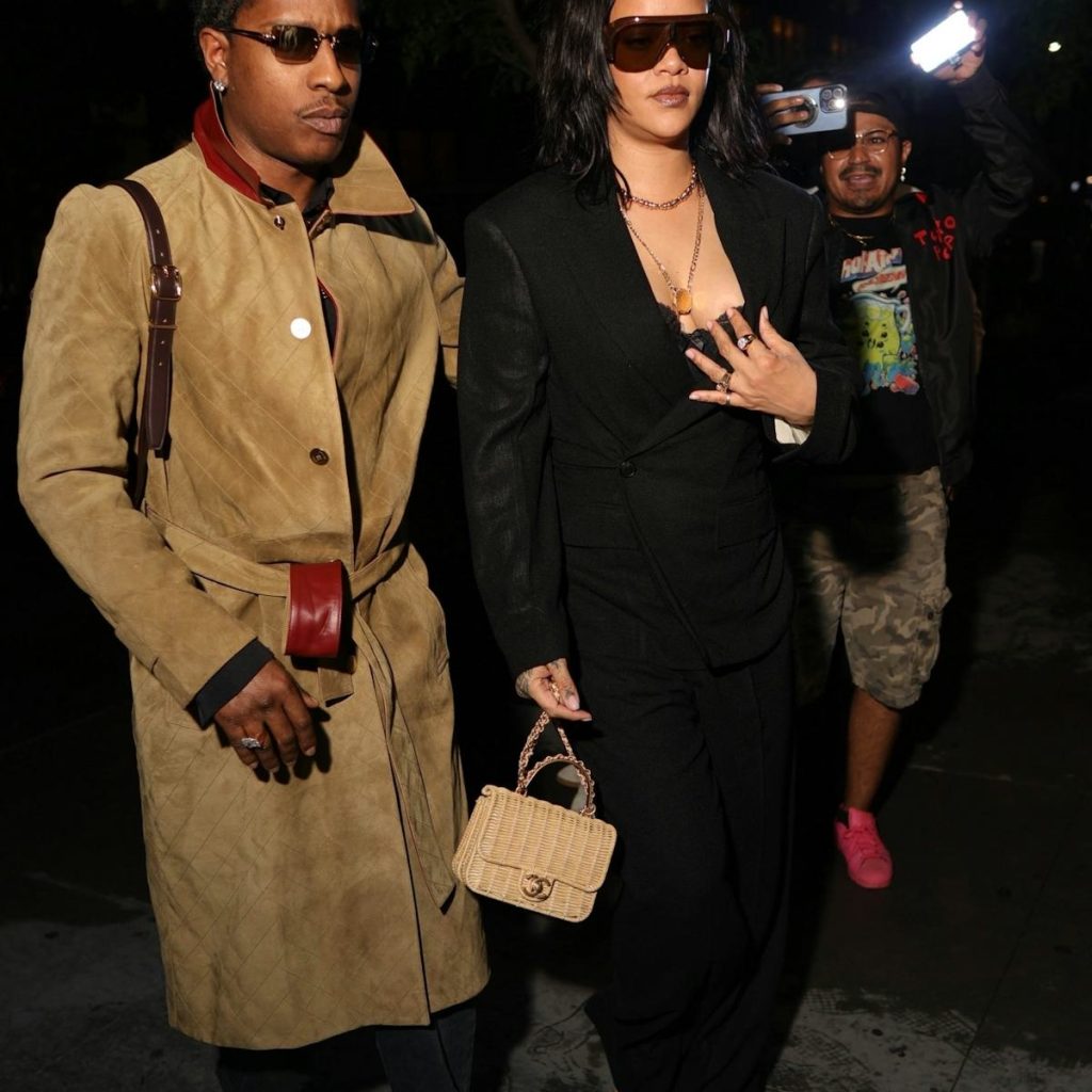 Rihanna & A$AP Rocky Celebrate Mother's Day in Sophisticated Style