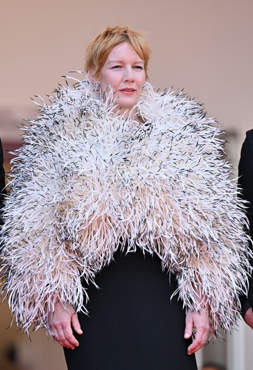 Sandra Hüller Takes Flight at Cannes with a Burst of Chanel Feathers