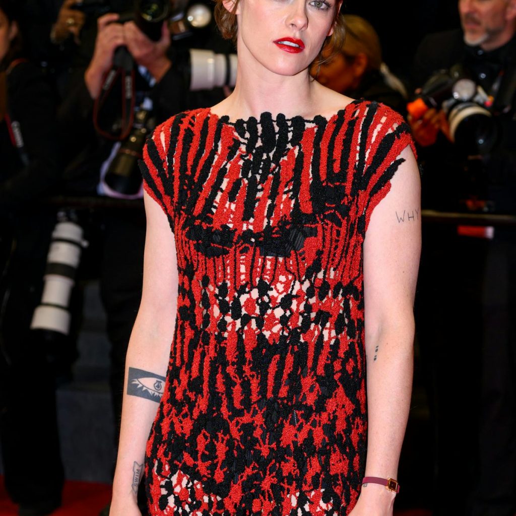 Kristen Stewart Skirts the Cannes Dress Code in Sheer and Sneakers