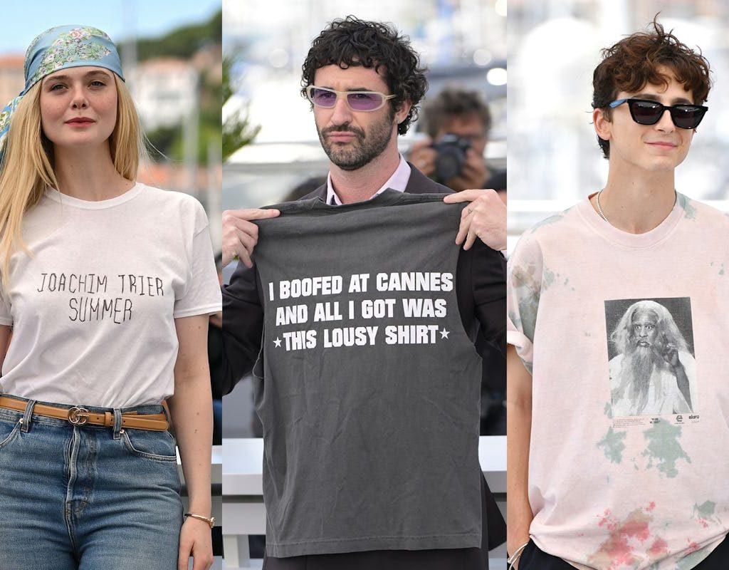 A 50 Year History of Graphic Tees at the Cannes Film Festival