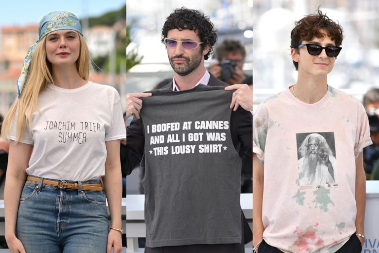A 50 Year History of Graphic Tees at the Cannes Film Festival