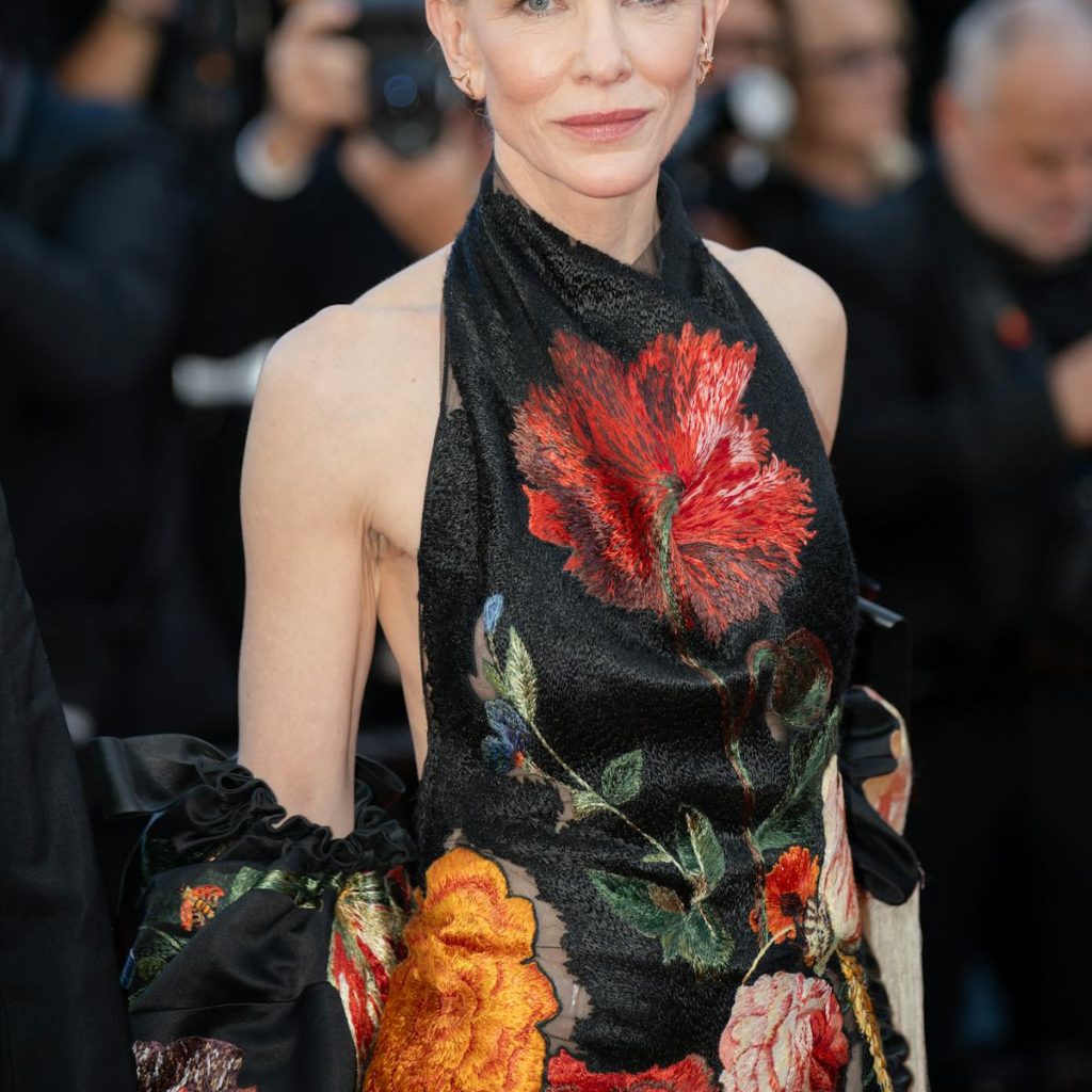Cate Blanchett’s Cannes Sheer Gown Is a Painting Come to Life