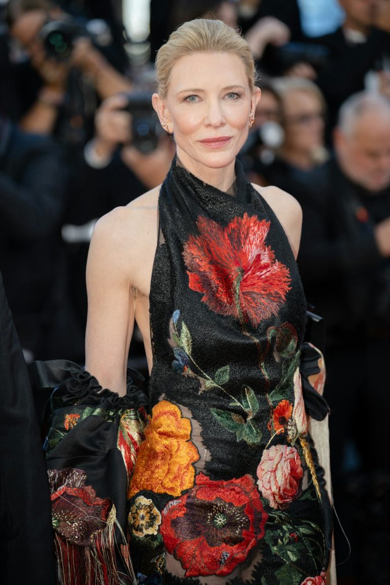 Cate Blanchett’s Cannes Sheer Gown Is a Painting Come to Life