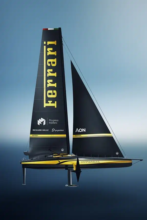 The Ferrari Hypersail: Applying Racecar Logic to the Sea