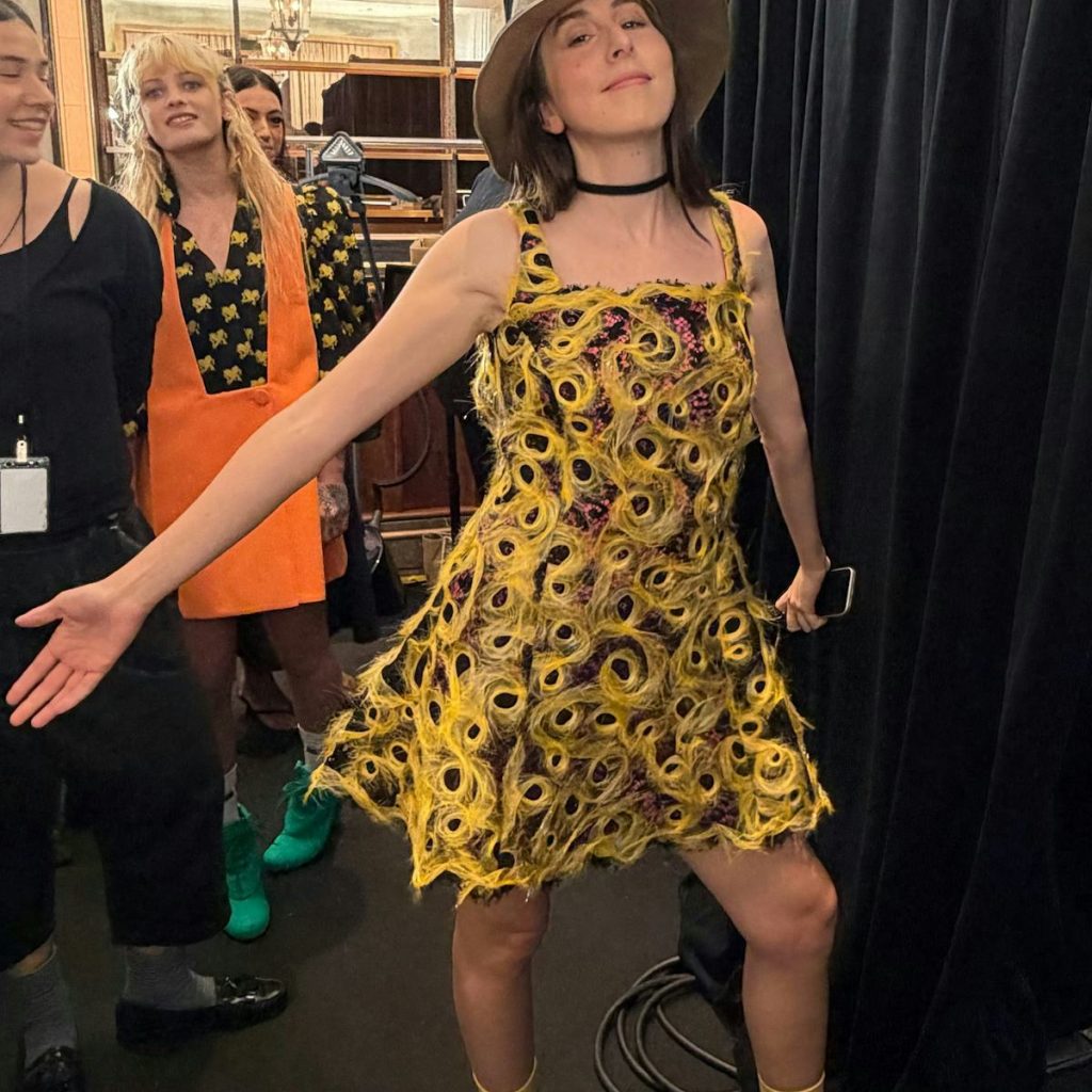 Alana Haim Made Her Own Merch for Her Louis Vuitton Runway Debut