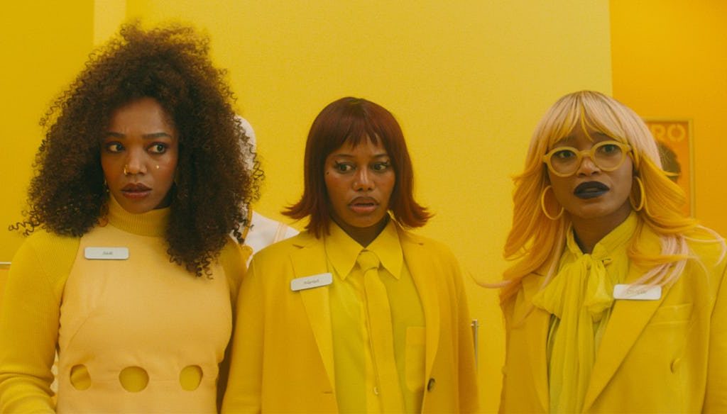 The 'I Love Boosters' Costume Designer on Dressing Boots Riley's Vision