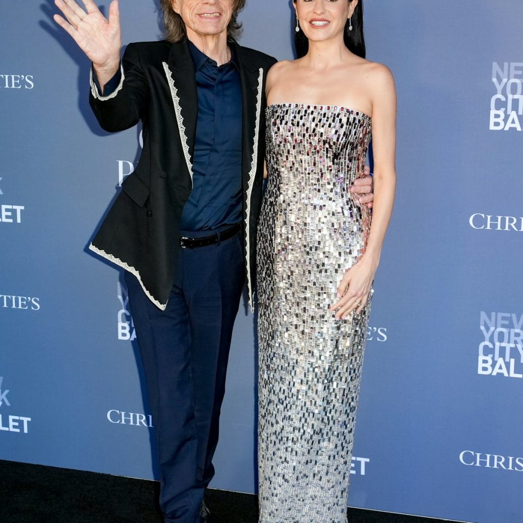 Mick Jagger Makes Rare Appearance With Fiancée Melanie Hamrick at a Ballet Gala