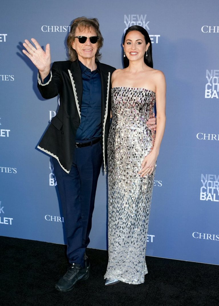 Mick Jagger Makes Rare Appearance With Fiancée Melanie Hamrick at a Ballet Gala