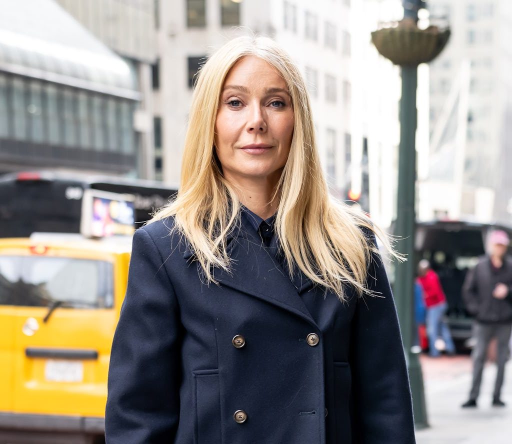 Gwyneth Paltrow Brings a Pop of Color to the NYC Summer Uniform