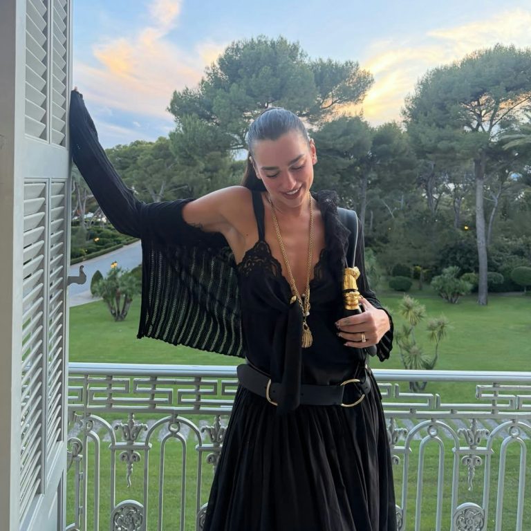 Dua Lipa Channels Stevie Nicks With a Witchy Take on Boho Chic