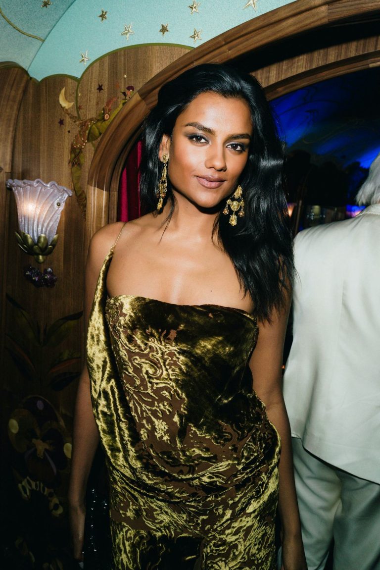 Simone Ashley's Velvet Dress Is Y2K But It Looks Timeless