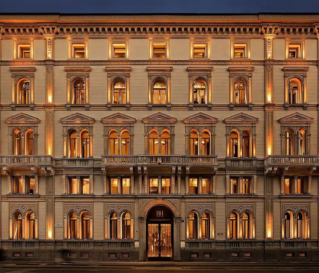 Inside RH Milan: A Historic Palazzo Reimagined as a Luxury Design Destination