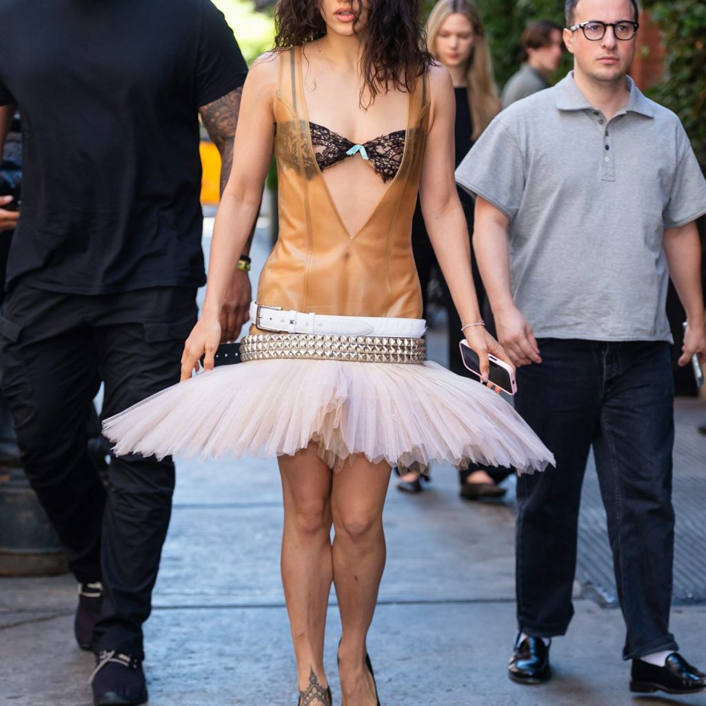 Rosalia's Sheer Latex Tutu Look Isn't For Your Average Ballerina
