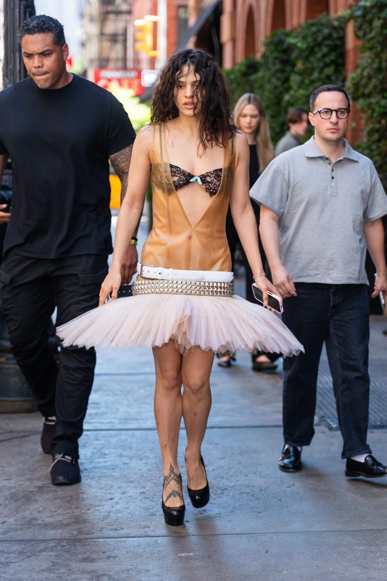 Rosalia's Sheer Latex Tutu Look Isn't For Your Average Ballerina