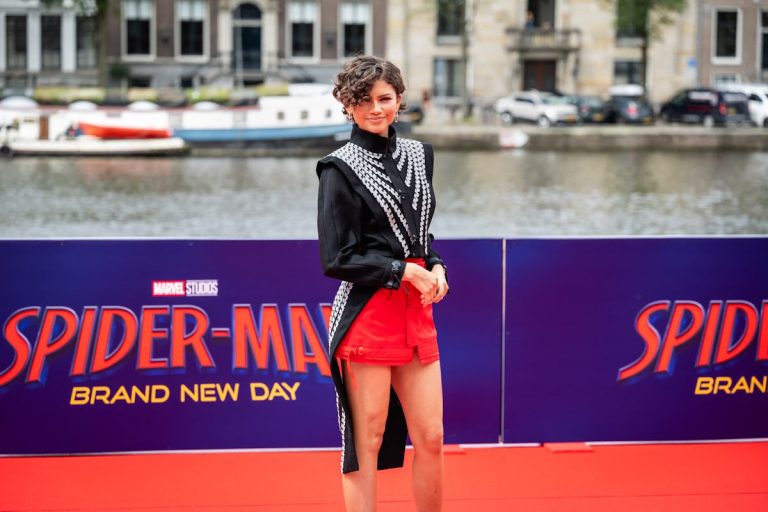 Zendaya Puts a Spider-Man Twist on the Napoleon Jacket Trend