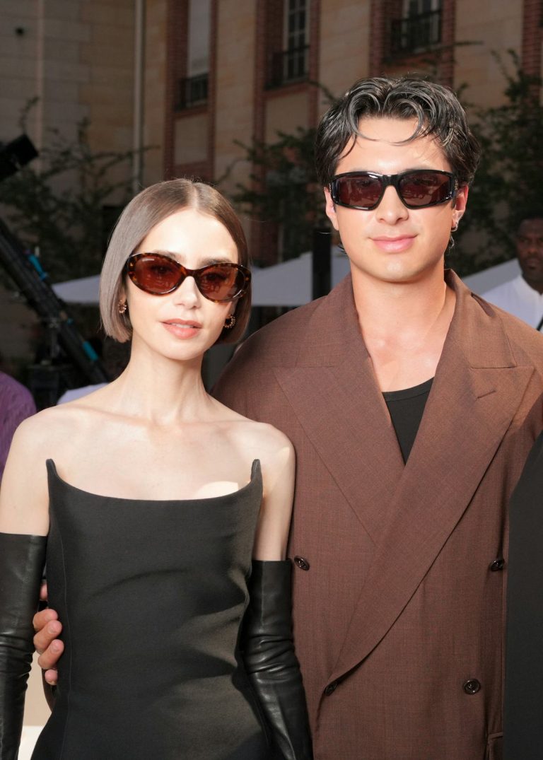 Hudson Williams and Lily Collins Are Couture Week's Surprising Front Row Duo