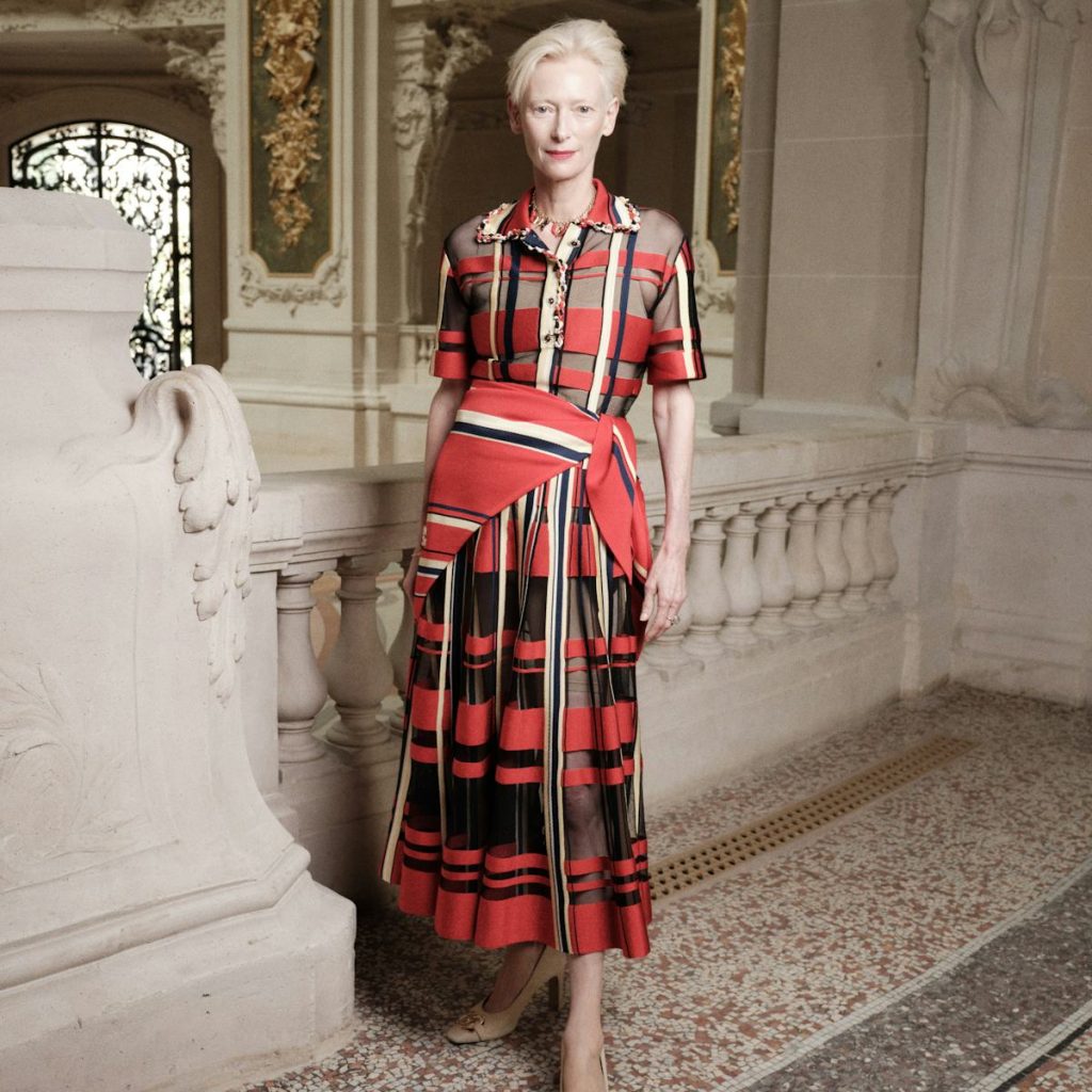 Tilda Swinton's Take on the Sheer Trend Is Not What You'd Expect
