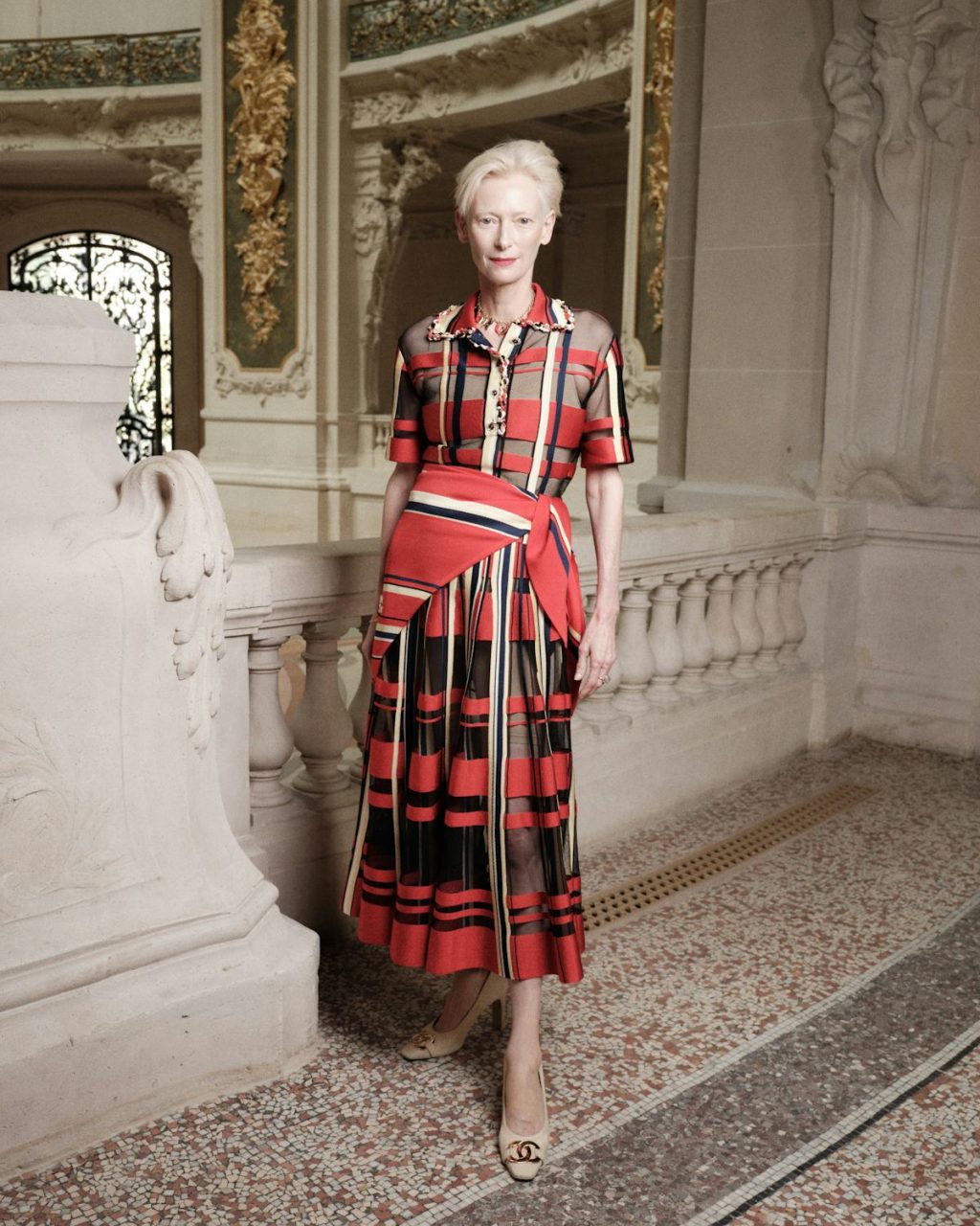 Tilda Swinton's Take on the Sheer Trend Is Not What You'd Expect