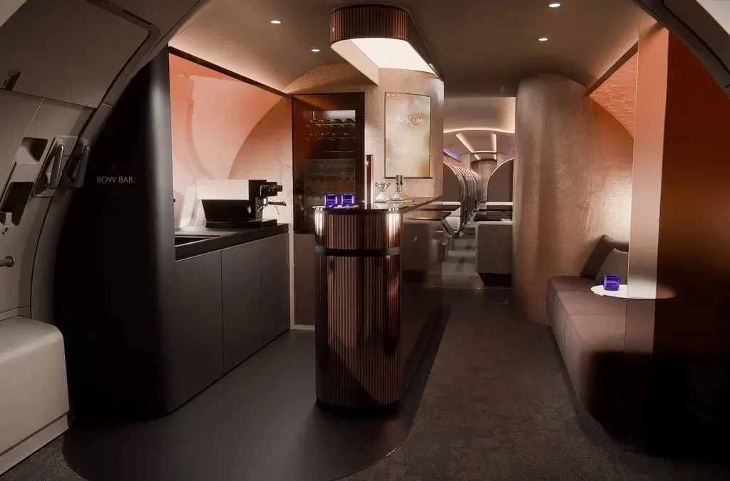 The Future of VIP Travel: Lufthansa Technik and Designworks Reimagine Travel for the Entire Group.