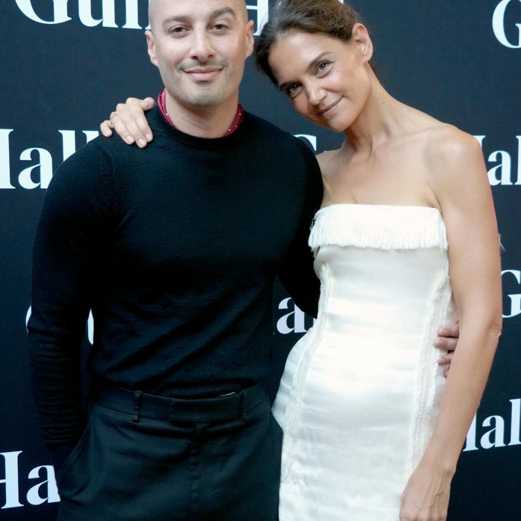 Katie Holmes and Jason Bard Yarmosky Go Red Carpet Official in Style